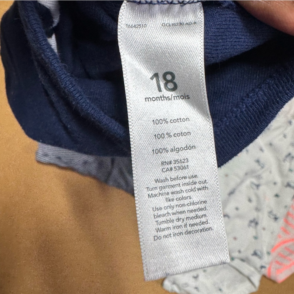 Carters Toddler Bundle 18 Months Summer Sleeveless 6 Piece - Picture 6 of 8